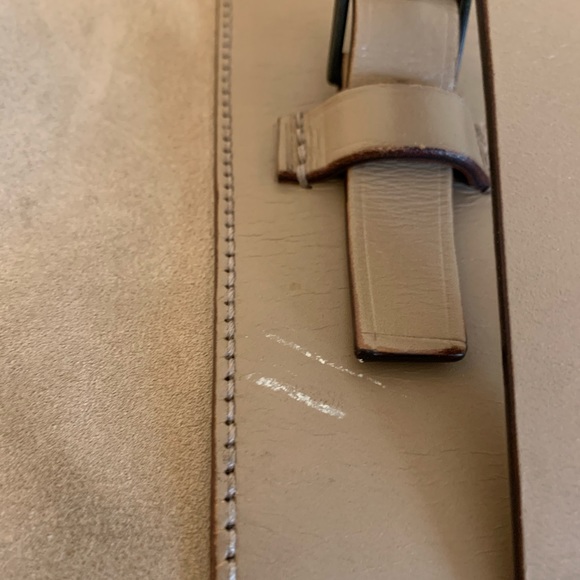 Gucci vintage Beige Suede/Leather bag - Picture 6 of 16